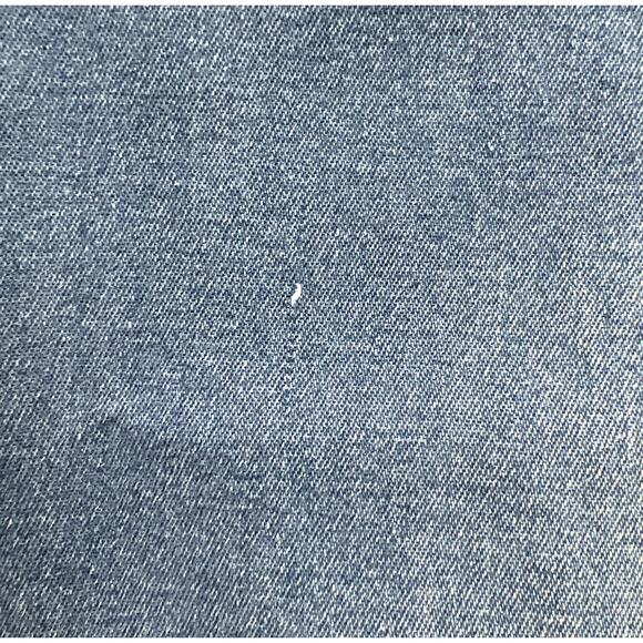 Alfred Dunner Blue Denim Elastic Waist Pull On Capri Jeans Pockets 10 Petite - Picture 5 of 11